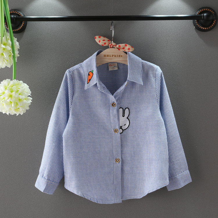 Chemise fille à manche longue - Ref 2088785 Image 12