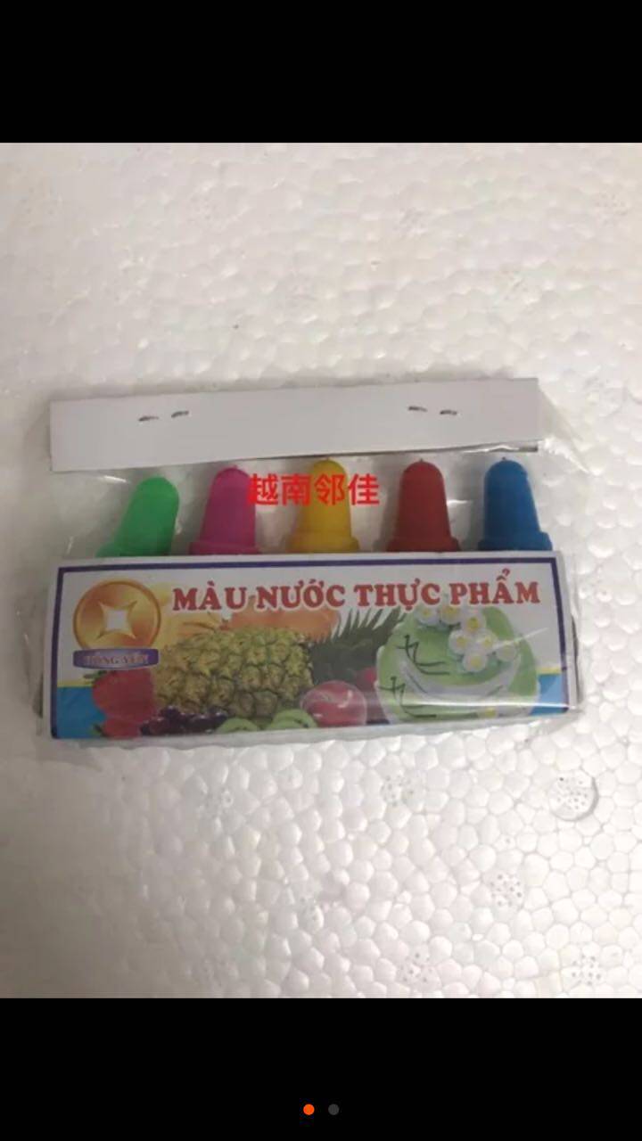 Vietnam mau Nuoc thuc pham (5chai) 5