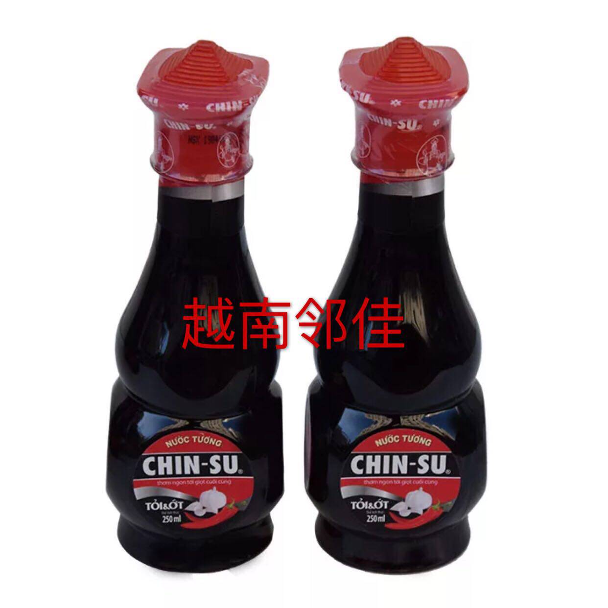 Vietnam Chin-su card yellow flower sticky rice sauce 250ML nuoc tuong chin su toi ot