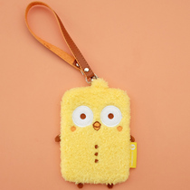 Chachas card set ins wind meal card Cute girl ID storage students campus access control traffic card bag hanging decoration