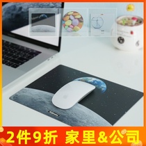 Fellowes Hard mouse pad Small round portable environmental protection smooth square non-slip mouse pad Waterproof