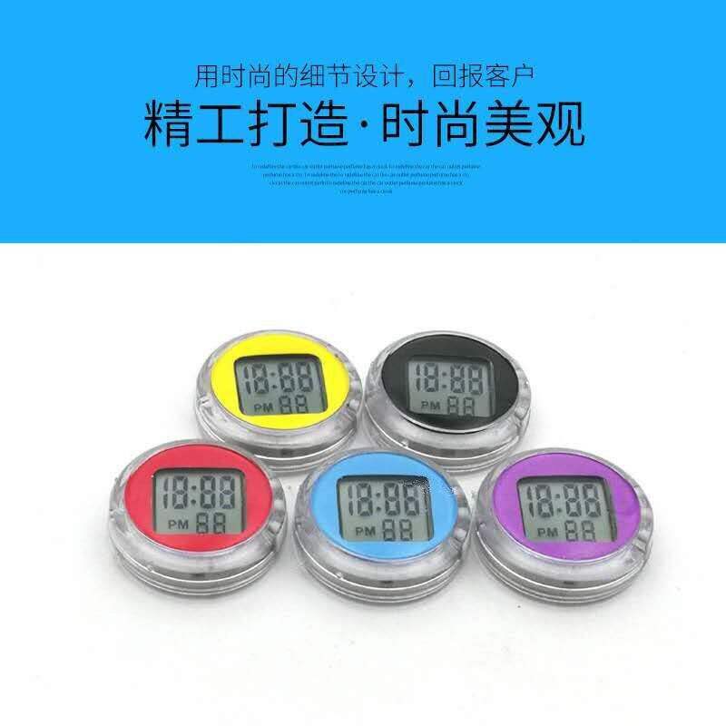 Maverick Emma Electric Car Square Waterproof Car Clock Thermometer Motorcycle Electronic Car Night Electronic Watch