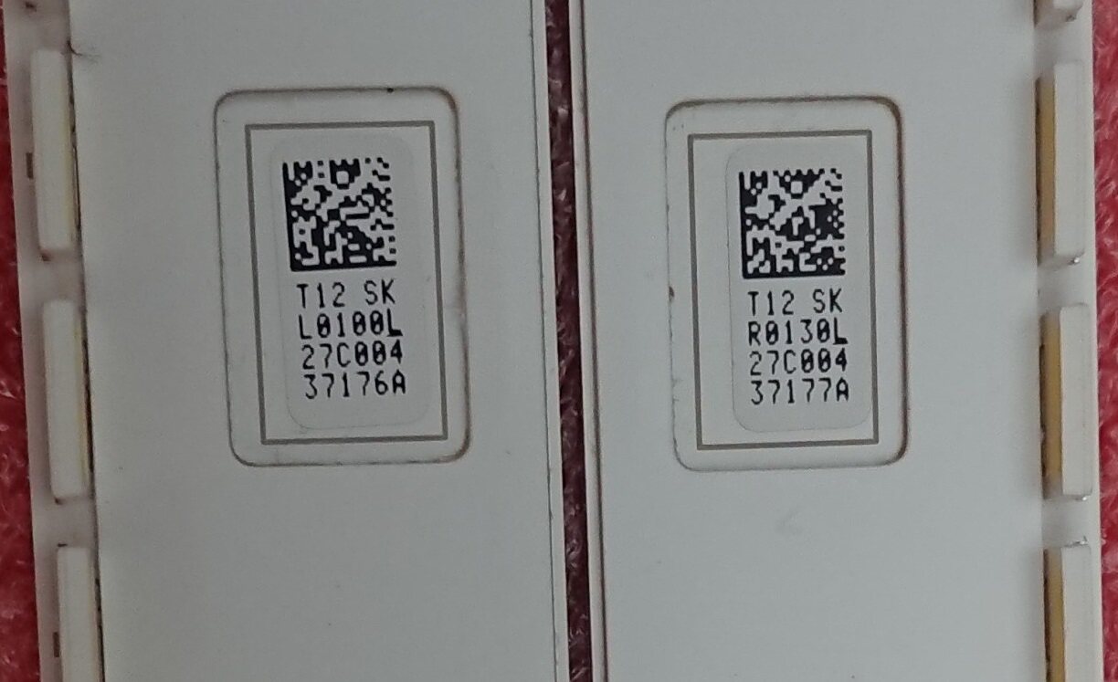 Brand new original dress LS27E510C LS27E590C light bar BN96-37176A BN96-37177A