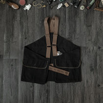 Spot Japanese Kriff Mayer Black outdoor fishing vest function tooling camping Retro Mountain System