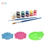 Пигментированный акрил, нейлоновая кисть, лайнер, гуашь, акварель, детский художественный кабель