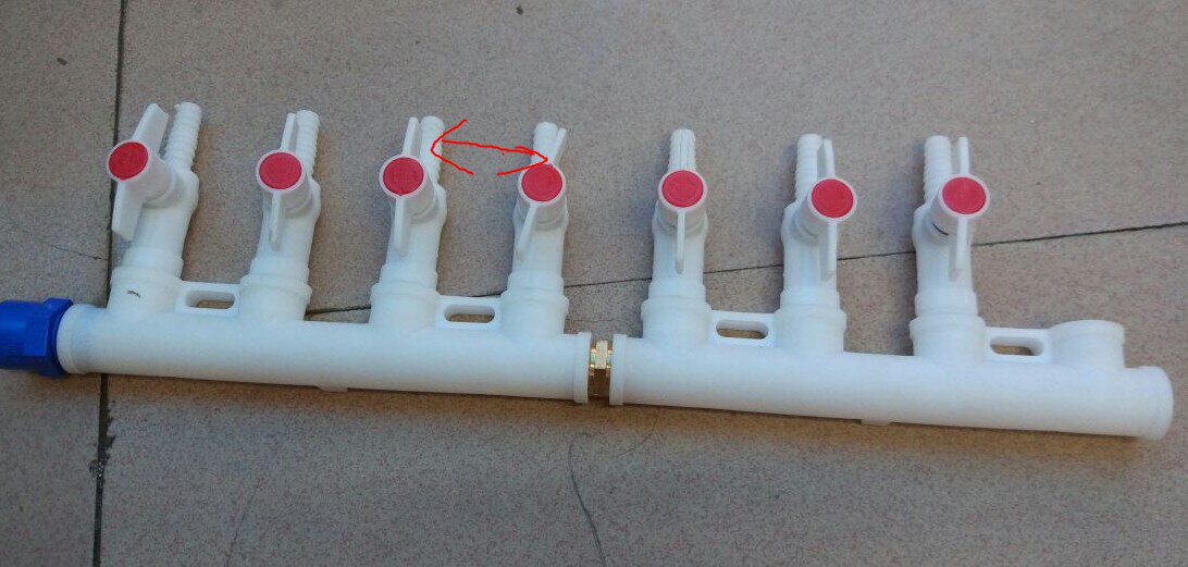 FISH TANK OXYGENATION PUMP WATER GROUP OXYGEN PUMP SPLITTER OXYGEN TRACHEAL MULTI-PASS JOINT DISPENSER 20mm TURNS 8mm