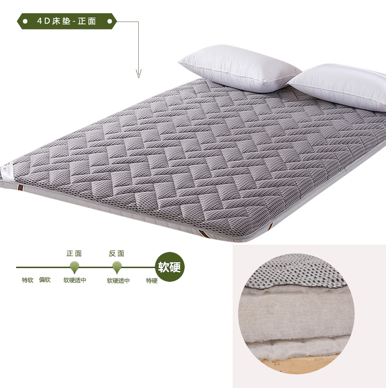 Nệm dày 10 cm 0,9m 1 1,2 1,35 1,5 1,8x1,9 * 2x2,2 m nệm đơn đôi