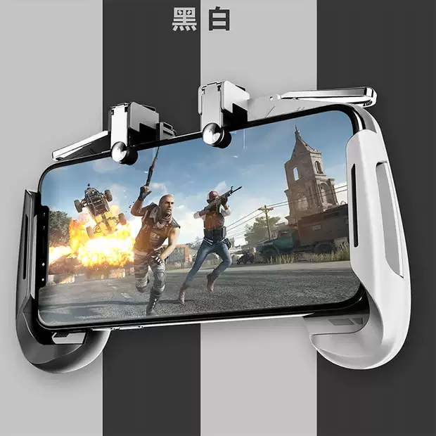 Ăn Chicken Artifact Gamepad Phụ trợ Nút sáu ngón tay Bắn súng Tay cầm Elite Trò chơi di động Phổ thông Điện thoại Android của Apple - Người điều khiển trò chơi