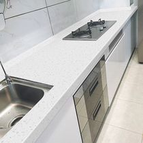 Kitchen anti-oil sticker countertop waterproof high temperature glossy protective cabinet Stove non-oil marble film fireproof