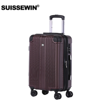 SUISSEWIN Swiss Army Knife Pull Rod Box Universal Wheels Suitcases Password Box Den Case Large Capacity Expansion