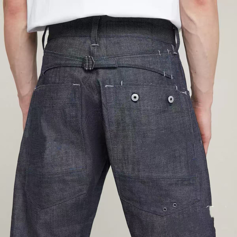 25 Show Models Origins Bend 3D Loose Original Color Selvedge Denim Loose Jeans 14.7oz 25 Show Models Origins Bend 3D Loose Original Color Selvedge Denim Loose Jeans 14.7oz