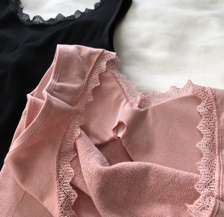 Tự giữ lại phản hồi Miễn phí mặc áo ngực nâng cấp thoải mái dày terry vest ngực pad ấm bụng cơ thể định hình đồ lót đáy áo cotton nam trung niên