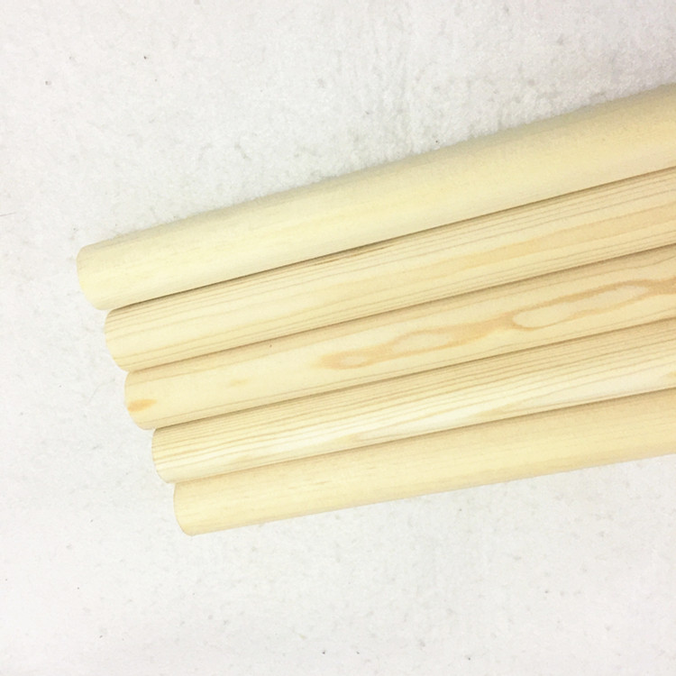 Length 1 50m diameter 25mm wooden chess-lever wood chess-lever round wooden pole color flag string flag