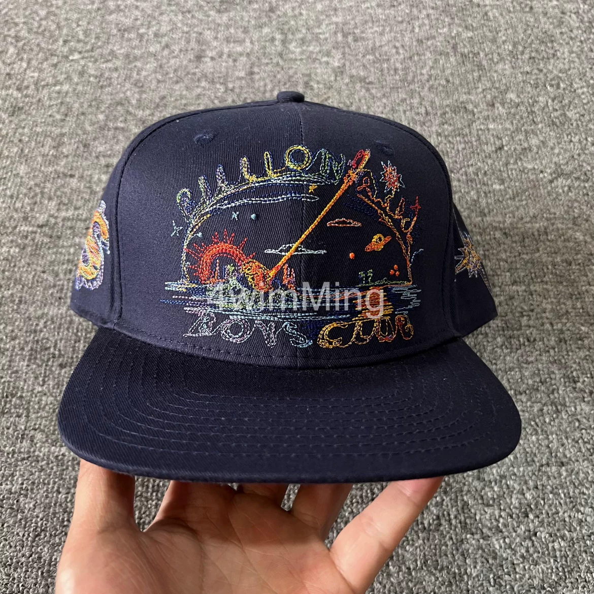 Diamond бейсболка Billionaire Boys Club, солнцезащитная шляпа, с вышивкой