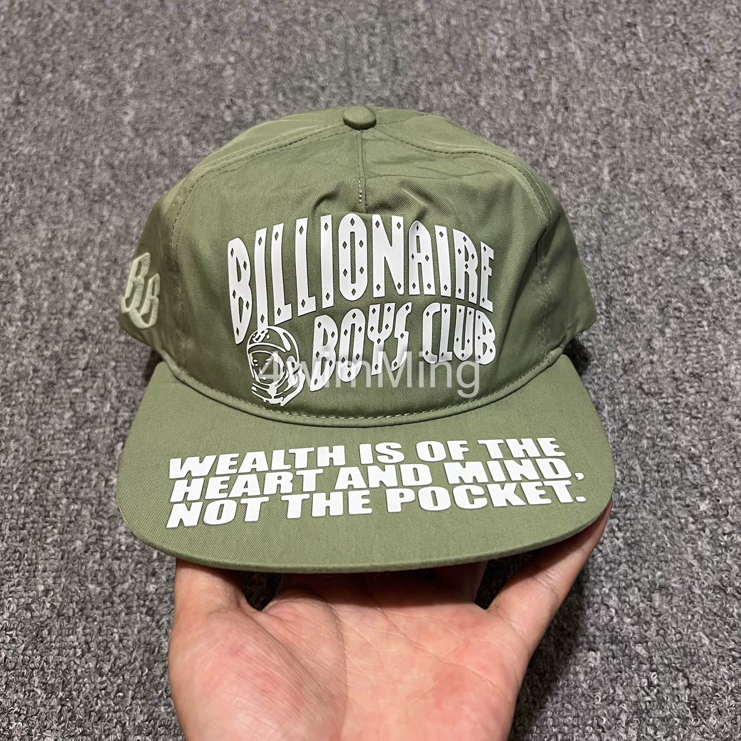 Кепка бейсболка с плоским краем и надписью Billionaire Boys Club BBC Arch Bridge, кепка Visor