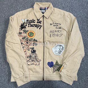 Пиджак с нашивкой в винтажном стиле, вышивка банка Billionaire Boys Club BBC US Aged Embroidery