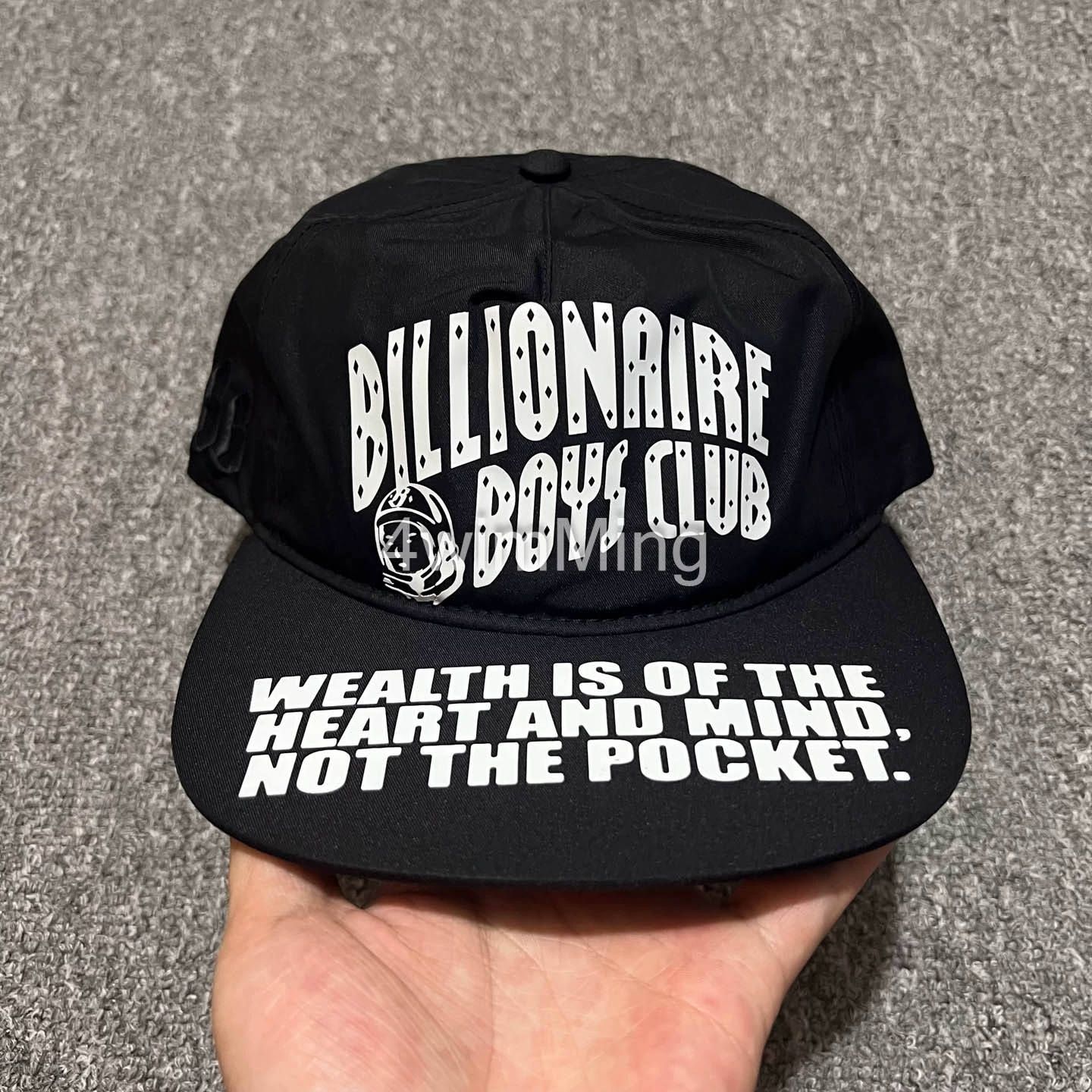 Кепка бейсболка с плоским краем и надписью Billionaire Boys Club BBC Arch Bridge, кепка Visor