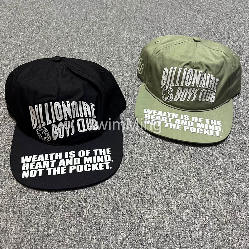 Кепка бейсболка с плоским краем и надписью Billionaire Boys Club BBC Arch Bridge, кепка Visor