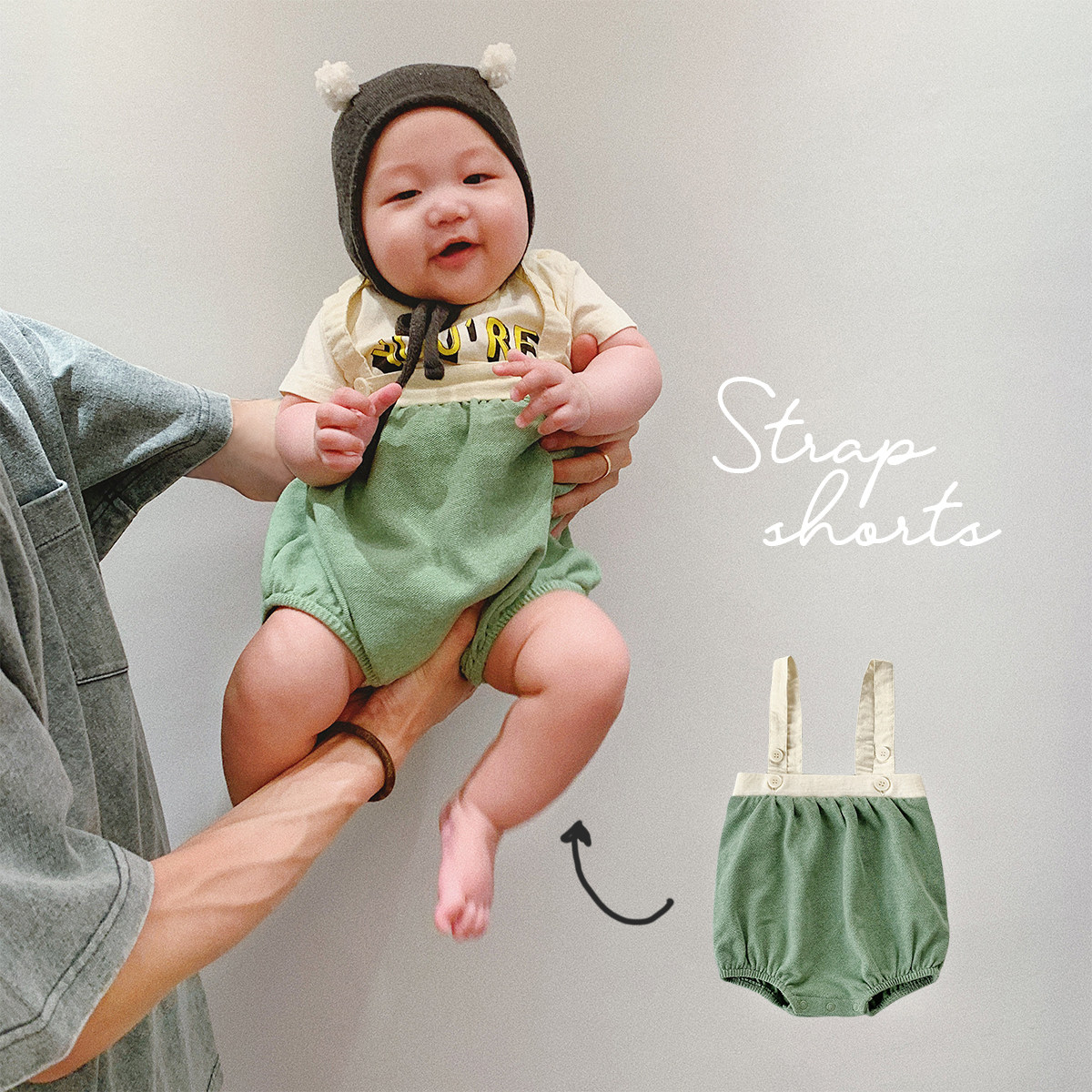 Allowing Baby Boy Baby Boy Cute Foreign Pie Climbing Suit Newborn Summer Clothes Baby Triangle Climbing Suit