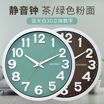 Admiralty Baumolandi color fashion wall clock Guest restaurant bedroom silent simple watch stereo digital clock