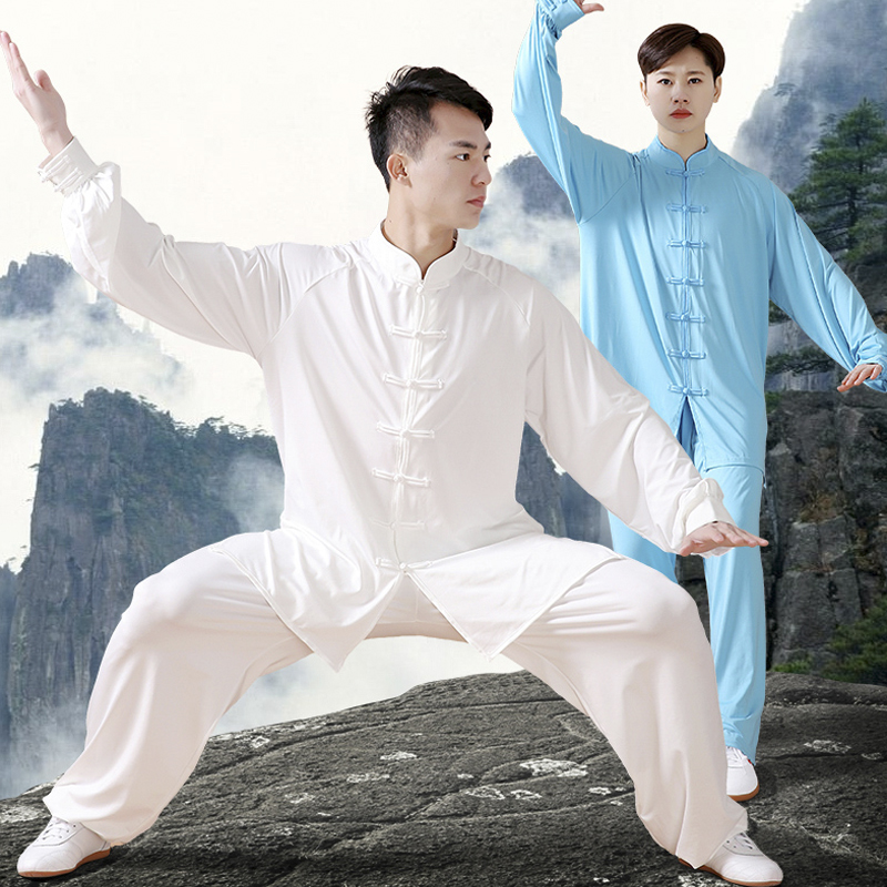 Samurong C male and female spring summer style white milk silk bamboo leaves green flower porcelain black midsleeve short sleeve practice service