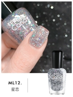 ML12 Star Love/взрывной цвет, серебро [взрывные пайетки]