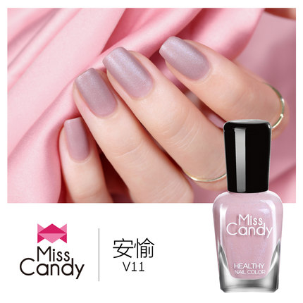 iss Candy健康甲油可剥指甲油无毒撕拉磨砂哑