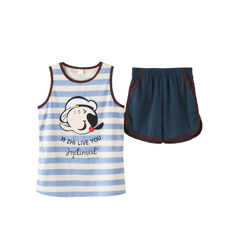 Pyjama mixte OTHER   en Coton à sans manches - Ref 3006132 Image 5