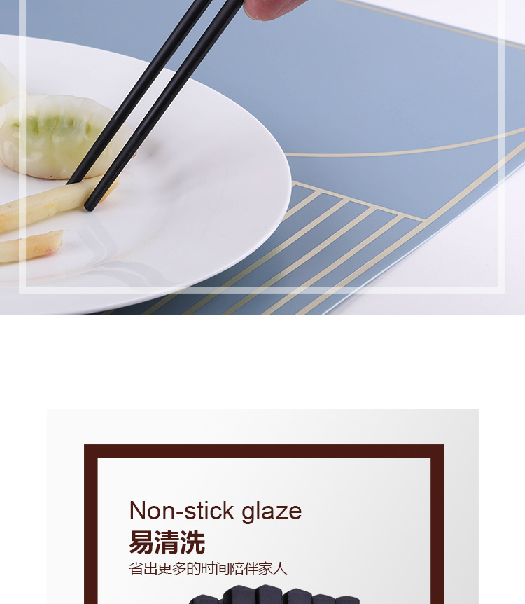 The Open household utensils hotel alloy chopsticks family suit 10 pairs of antiskid not moldy household solid wood chopsticks