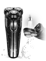 Flying Koo Razors Rechargeable Triple head body washed floating Hu shall knife man electric shave knife FS368