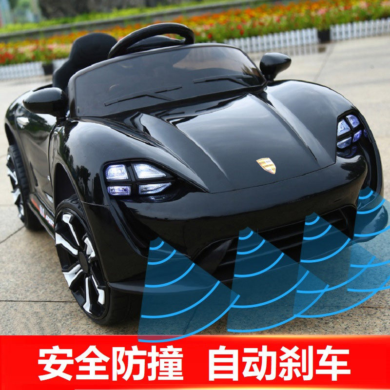 防撞儿童电动玩具小汽车四轮可坐人宝宝遥控充电男女小孩子一岁-6