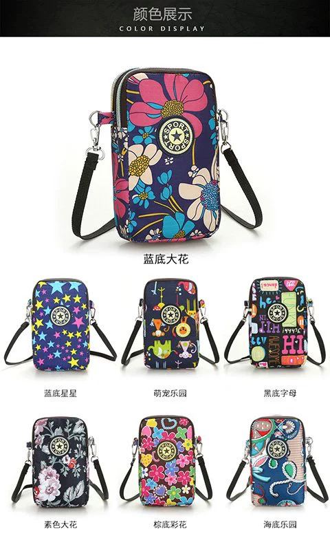Sản phẩm mới túi xách dễ thương điện thoại túi xách mini túi đeo vai Messenger túi xách du lịch ví treo cổ túi