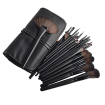 AIHUJI MAKEUP JACKET BRUSH WITH 32 MAKEUP BRUSH SUIT MAKEUP BRUSH MAKEUP TOOLS FOR MAKEUP ARTIST USE THE MAKEUP ARTIST