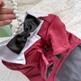 Одежда для домашних животных, одежда для собак, бишон фризе, свадебное платье джентльмена, милый и красивый костюм, одежда для двуногих.