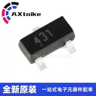TL431 CJ431 TL431A 431 Screen printing 0 5% SOT-23 Voltage regulator circuit SMD transistor