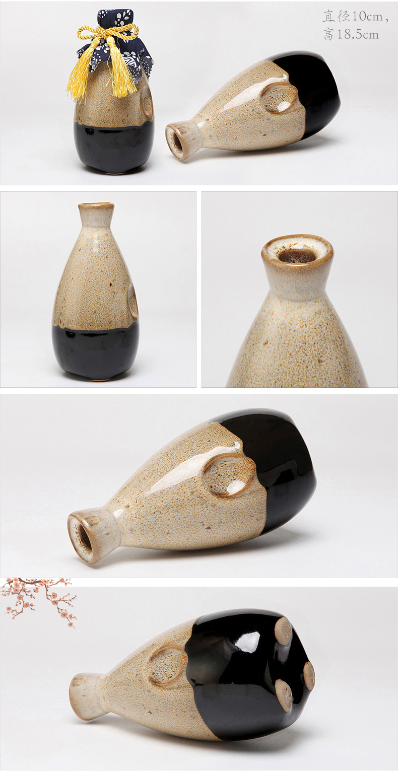 An empty bottle package mail combination 1 catty 500 ml earthenware mercifully wine liquor wine ceramic covers small wine jars