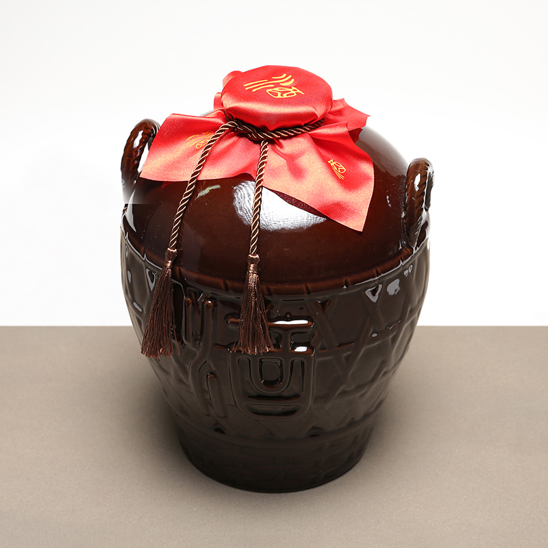 Of coarse pottery wine words storing wine jar retro glaze decoration TaoKong mercifully wine wine pot soil it ten catties bottle