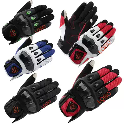RST411 summer motorcycle racing motorcycle off-road mesh breathable carbon fiber protective gloves riding touch screen hot sale
