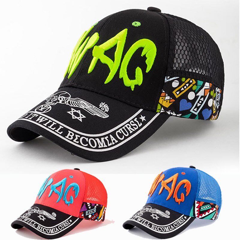 ~ Boys sun hat baseball cap mesh cap breathable boy travel sun hat girl sunscreen hat parent-child hat