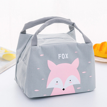 Original flavor rice box bag cute thick insulation bag lunch bag aluminum foil creative small Hand bag warm and cold