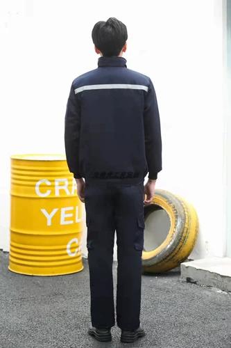 Зимний пуховик для работы, куртка, рабочая одежда, увеличенная толщина, с печатью вашего логотипа