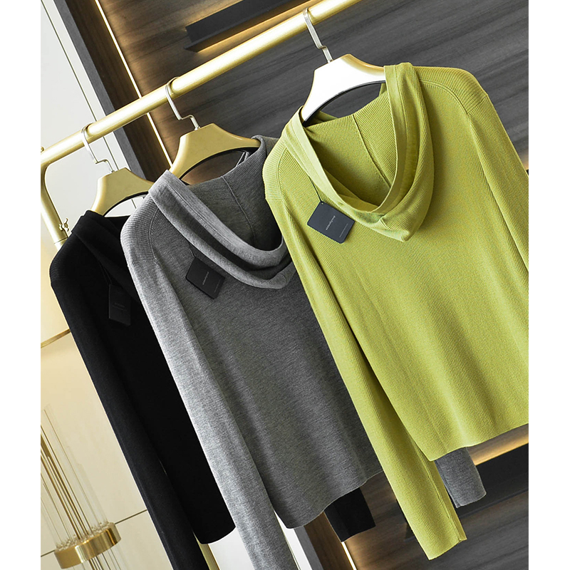 No Regrets Series! Quiet and Elegant, with Artistic Connotation! Highly Recommended! German Yangzi Fine-Spun Wool Hoodie
