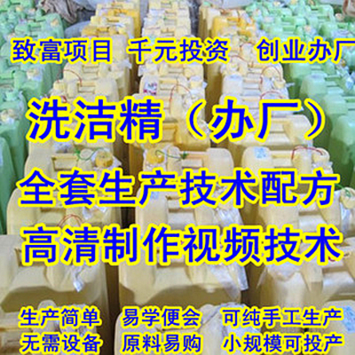 Entrepreneurship Wash & Finish Formulation Technology Transfer Washing Production Technical Guidance Wash & Finish Composition High Definition Film Teaching