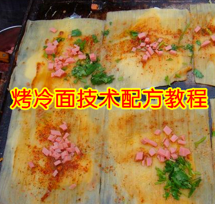 Northeast Baking Cold Noodle Technical Film Baking Cold Noodles Special Sauce Recipe Learning Tutorial Snack Technology Entrepreneurship Ad Hoc