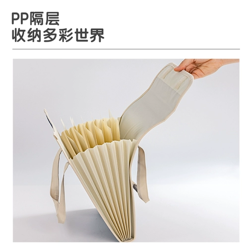 Сумка для хранения, орган, вместительная и большая папка, портативная многослойная система хранения для документов