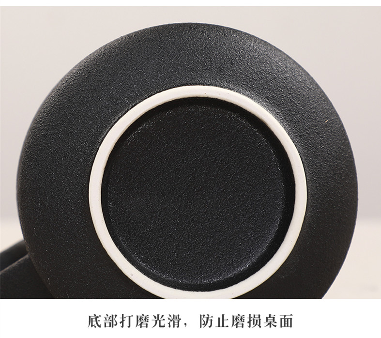 Creative Japanese ceramic cup move to restore ancient ways with cover filter mark cup home office tea cups