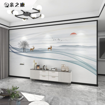 8d simple film and television Wall wallpaper living room TV background wall mural 2021 New Wall cloth 3d stereo wallpaper atmosphere