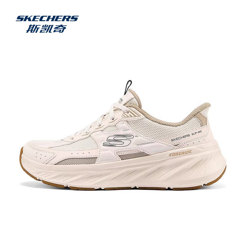 Skechers Slip-On Shoes, Spring and Summer Fashionable Women's Sports Shoes, Comfortable Soft-Soled Lightweight Cushioning Casual Shoes