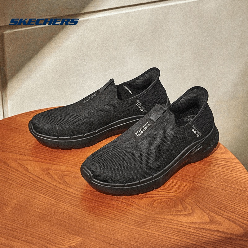 [Same Style as Zhen Zidan] Skechers Slip-On Shoes | Walking and Fitness Shoes for Men and Women, Wide Fit Dad Shoes
