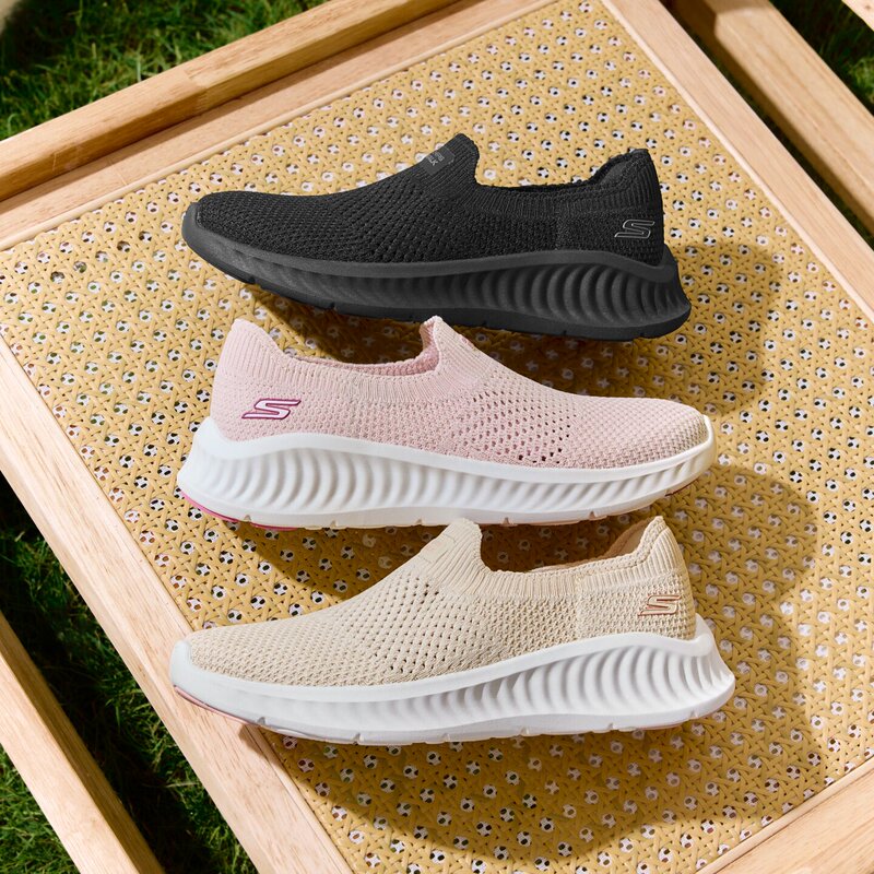 Skechers Slip-On Walking Shoes for Women 26 Summer New Style Mesh Breathable Casual Versatile Sports Shoes Skechers Slip-On Walking Shoes for Women 26 Summer New Style Mesh Breathable Casual Versatile Sports Shoes